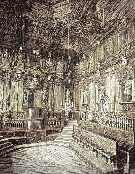 Framed Print : Lyceum of Anatomy in the old University of Bologna Framed Print : Lyceum of Anatomy in the old University of Bologna