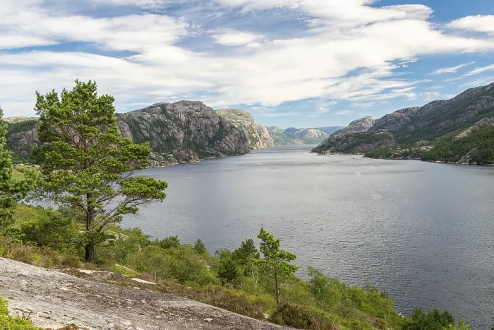 Framed Print : Lysefjord, Rogaland, Norway, Europe