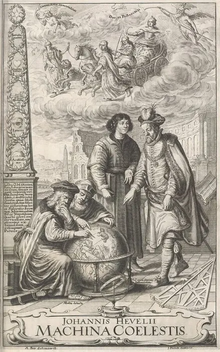 Framed Print : Machinae coelestis, 1673, by Johannes Hevelius Framed Print : Machinae coelestis, 1673, by Johannes Hevelius