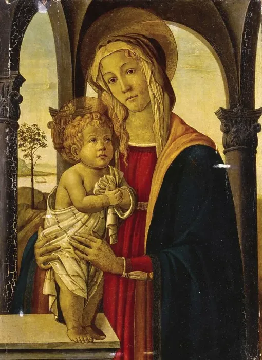 Framed Print : Madonna with Child, Madonna and Child Framed Print : Madonna with Child, Madonna and Child