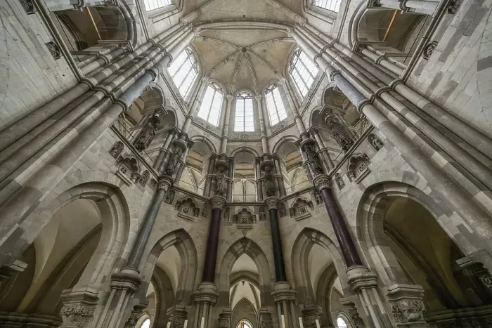 Framed Print : Magdeburg cathedral, Ceiling, Magdeburg