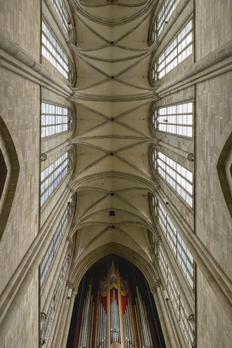 Framed Print : Magdeburg cathedral, Ceiling, Magdeburg