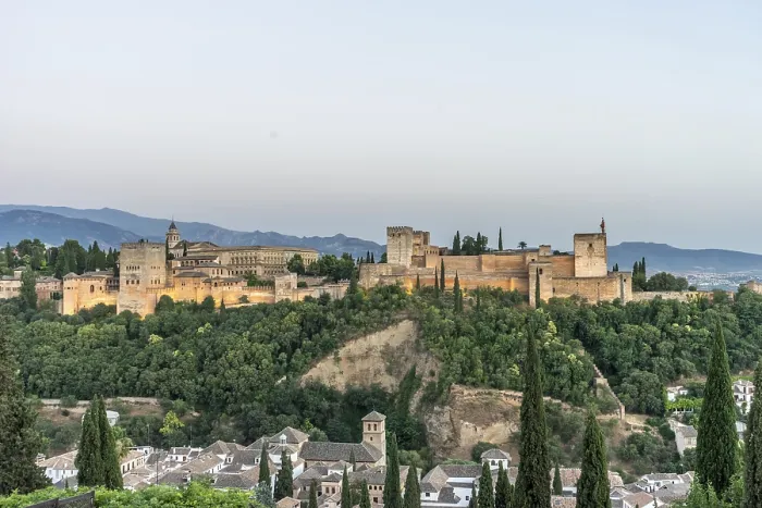 Framed Print : The magnificient Alhambra of Granada Framed Print : The magnificient Alhambra of Granada