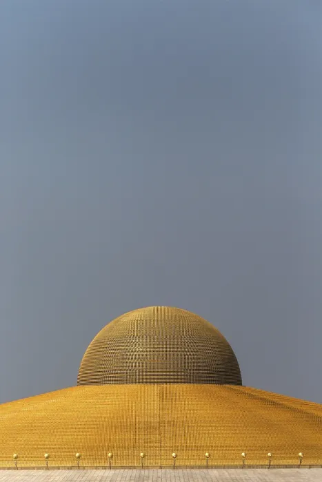 Framed Print : Mahadhammakaya Cetiya Chedi of the Wat Phra Dhammakaya temple Framed Print : Mahadhammakaya Cetiya Chedi of the Wat Phra Dhammakaya temple
