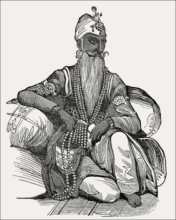 Framed Print : Maharaja Ranjit Singh, 1780 -1839