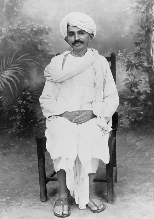 Framed Print : Mahatma Gandhi, 1915