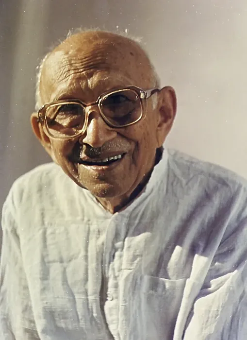 Framed Print : Mahatma gandhi brother, prabhudas gandhi, india, asia, 1991