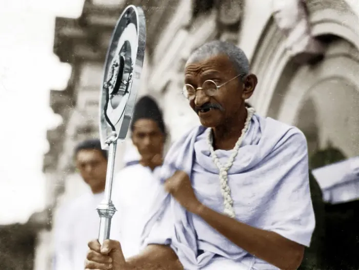 Framed Print : Mahatma Gandhi speaking at Azad Maidan, Mumbai, Maharashtra, India, India, August 29, 1931, Asia Framed Print : Mahatma Gandhi speaking at Azad Maidan, Mumbai, Maharashtra, India, India, August 29, 1931, Asia