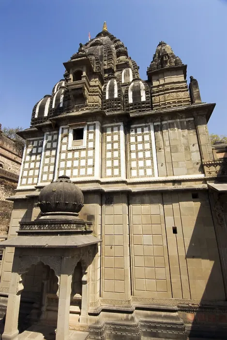 Framed Print : Maheshwar temple built by Rani Ahilyabai Holkar