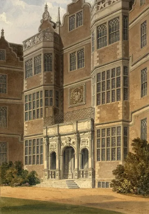Framed Print : Main Entrance of Westwood House