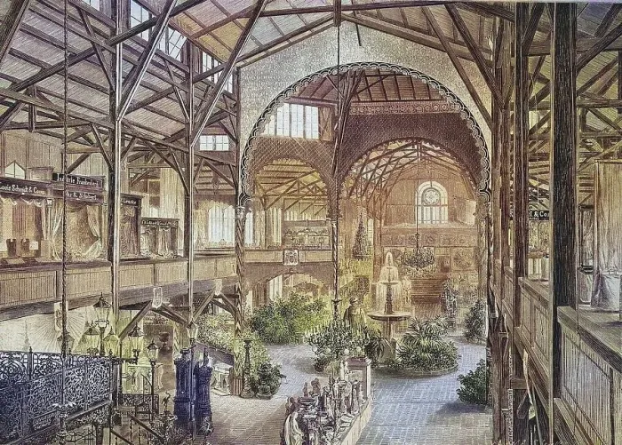 Framed Print : Main hall of the industrial exhibition building in Chemnitz Framed Print : Main hall of the industrial exhibition building in Chemnitz