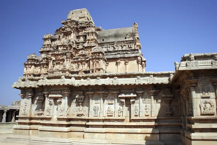 Framed Print : Main temple of Hajara Rama, Hampi Vijayanagar ruins
