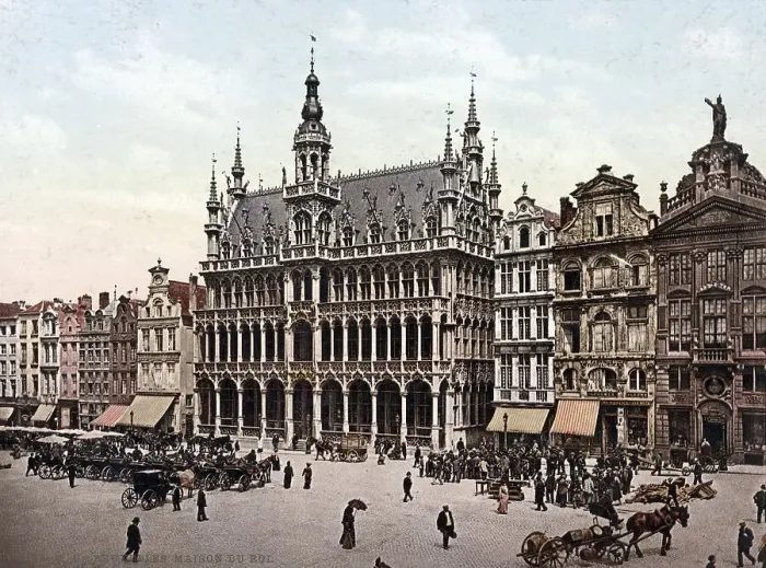 Framed Print : Maison du Roi, Brussels, Belgium Framed Print : Maison du Roi, Brussels, Belgium