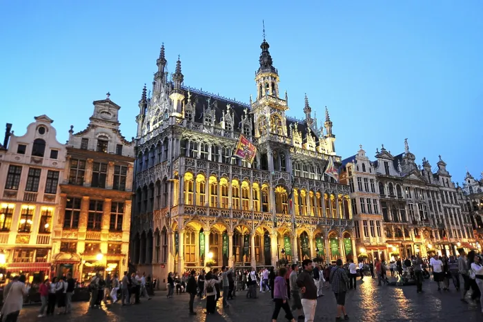 Framed Print : Maison du Roi on the Grand Place