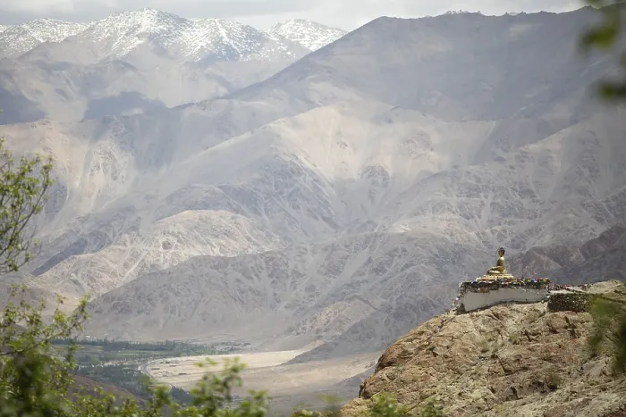 Framed Print : Maitreya Buddha at Hemis Gompa