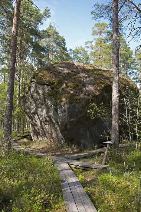 Framed Print : Majakivi boulder, Juminda Peninsula
