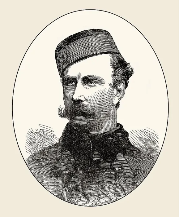 Framed Print : Major R J C Marter, King's Dragoon Guards Framed Print : Major R J C Marter, King's Dragoon Guards