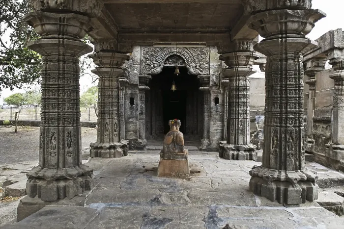 Framed Print : Makar patta Iyeshwareshware Shiva temple