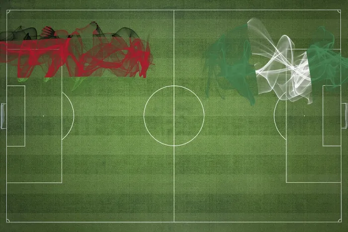 Framed Print : Malawi vs Nigeria Soccer Match