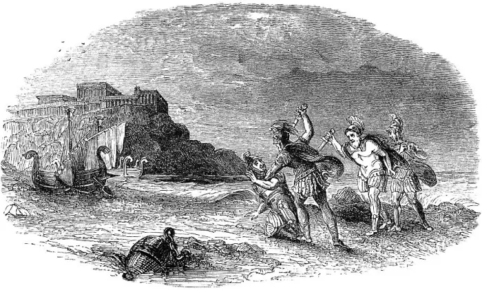 Framed Print : Malichus I. king of the Nabataeans