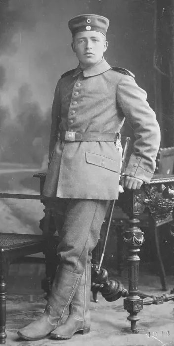 Framed Print : Man in military uniform of the 1st World War Framed Print : Man in military uniform of the 1st World War