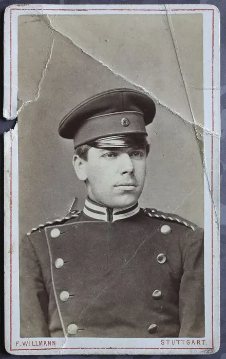 Framed Print : Man, visit format, Carte de Visite Framed Print : Man, visit format, Carte de Visite