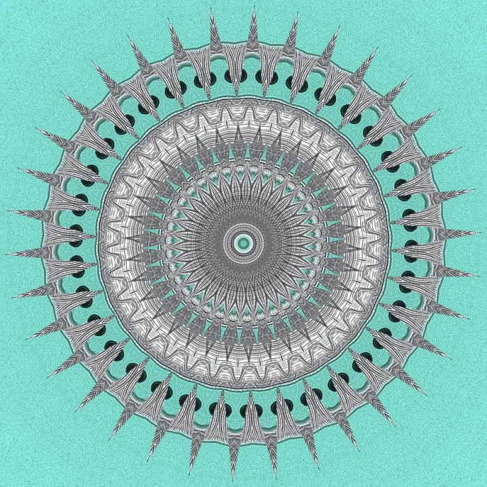 Framed Print : Mandala