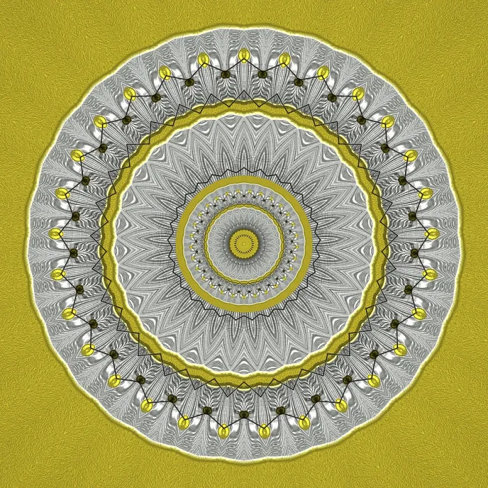 Framed Print : Mandala