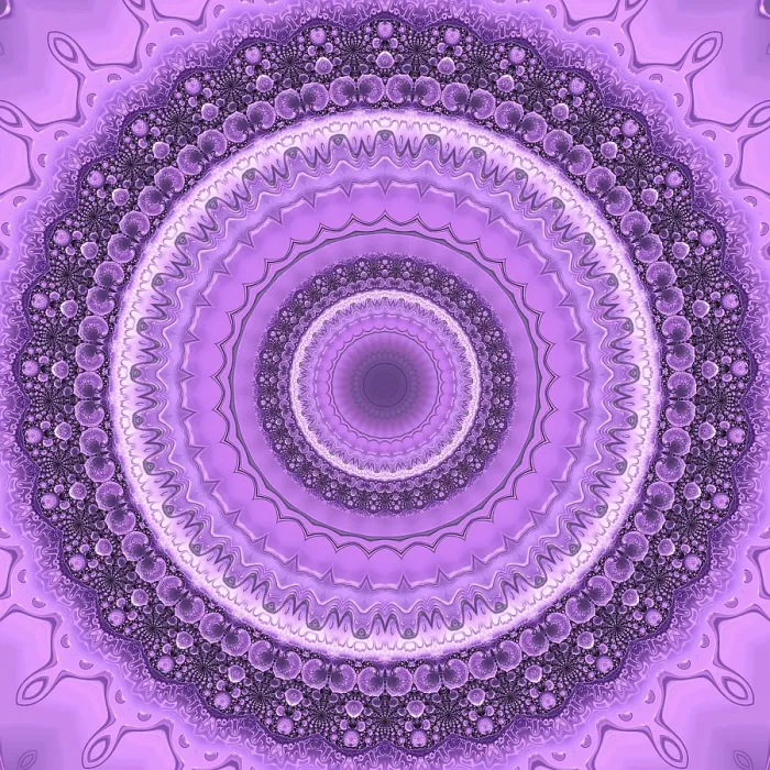 Framed Print : Mandala