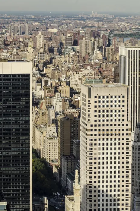 Framed Print : Manhattan, From Rockefeller Tower