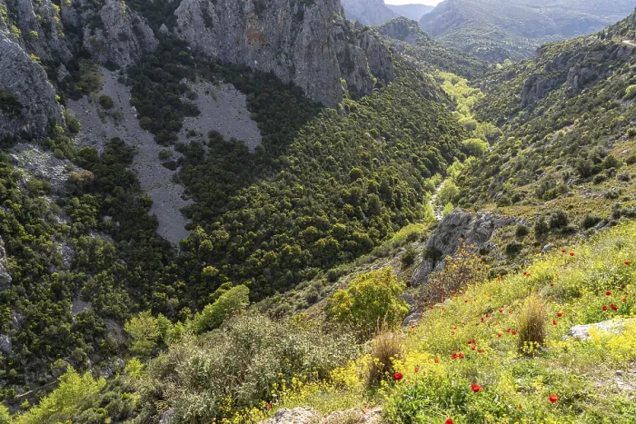 Framed Print : The Manikia Gorge on the island of Euboea or Evia Framed Print : The Manikia Gorge on the island of Euboea or Evia