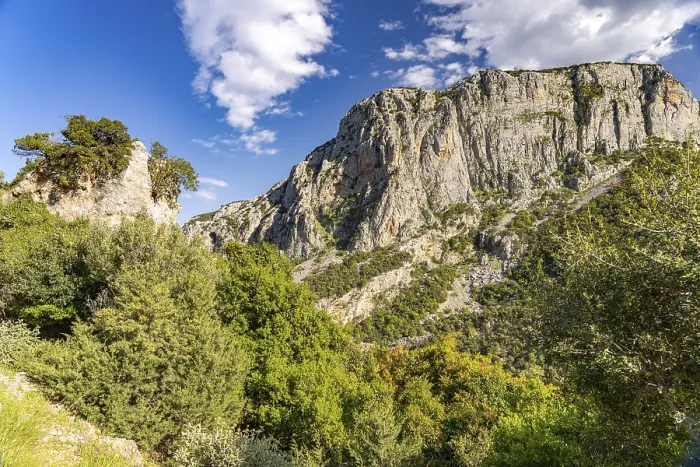 Framed Print : The Manikia Gorge on the island of Euboea or Evia