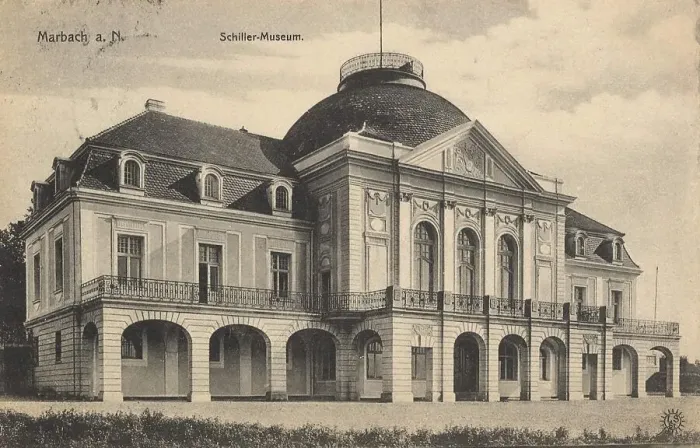 Framed Print : Marbach, Schillermuseum, Baden-Wuerttemberg
