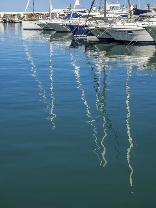 Framed Print : MARBELLA, ANDALUCIA / SPAIN - MAY 4 : Boats in the marina at Marbella Spain on May 4