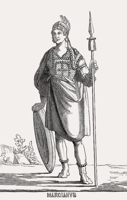 Framed Print : Marcian, c. 392 - 457, Eastern Roman Emperor from 450 to 457 Framed Print : Marcian, c. 392 - 457, Eastern Roman Emperor from 450 to 457