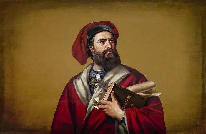 Framed Print : Marco Polo, c. 1254 -1324, an Italian merchant Framed Print : Marco Polo, c. 1254 -1324, an Italian merchant
