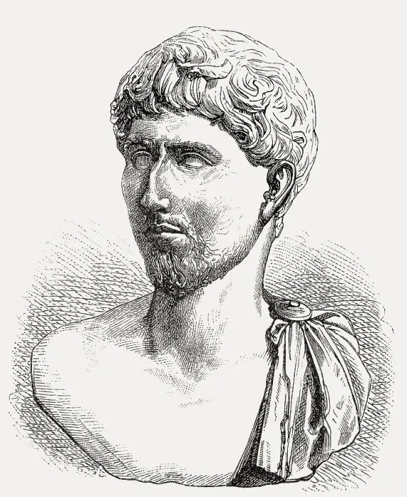 Framed Print : Marcus Aemilius Lepidus, 90 BC