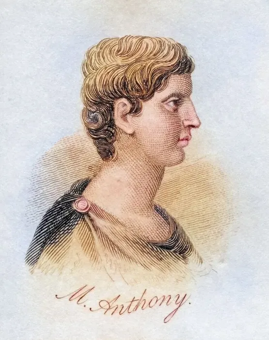 Framed Print : Marcus Antonius 83 BC