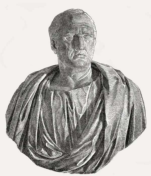 Framed Print : Marcus Tullius Cicero, a Roman philosopher