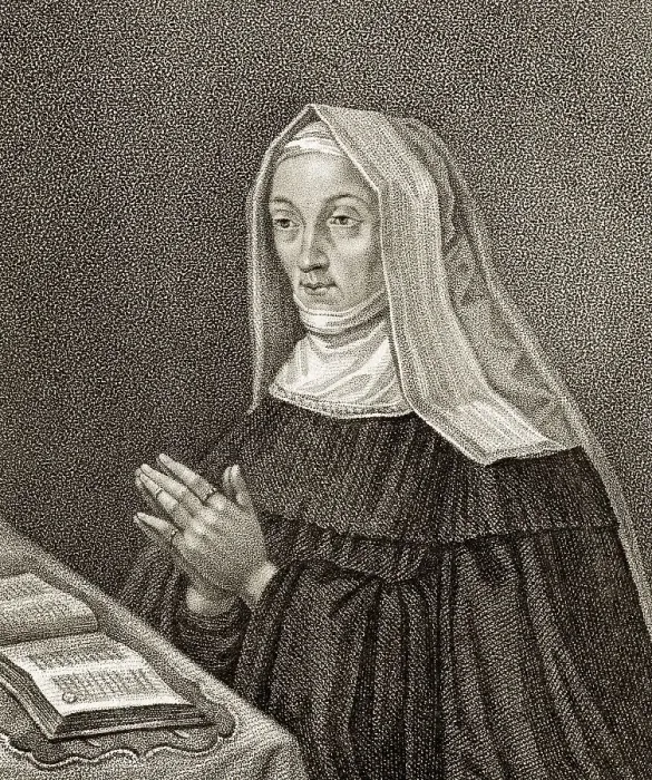 Framed Print : Margaret Beaufort, Countess of Richmond and Derby Framed Print : Margaret Beaufort, Countess of Richmond and Derby