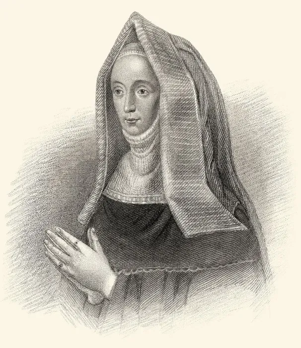 Framed Print : Margaret Beaufort, Graefin von Richmond und Derby