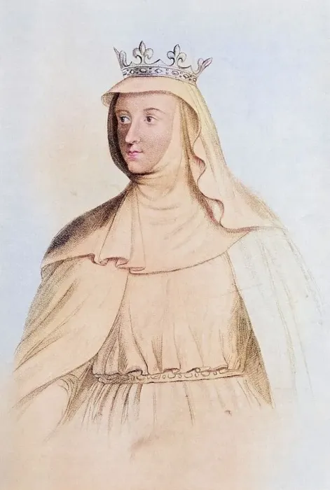 Framed Print : Margaret of France, ca. 1279 to 1318