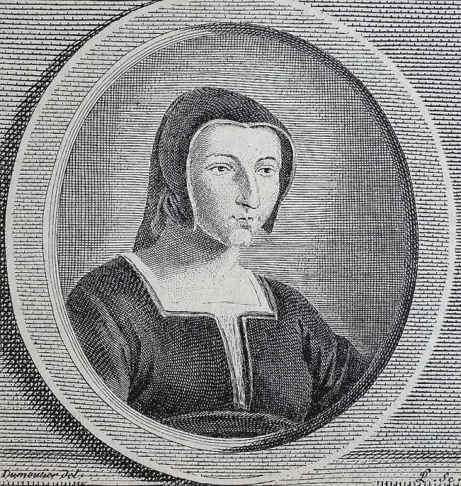 Framed Print : Margaret of Valois, 14 May 1553