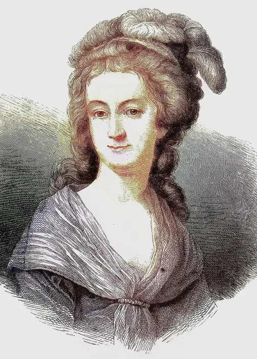 Framed Print : Margarete Schwan, 1767 to 1796