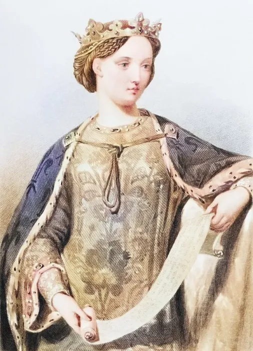 Framed Print : Marguerite of France, 1279-1317