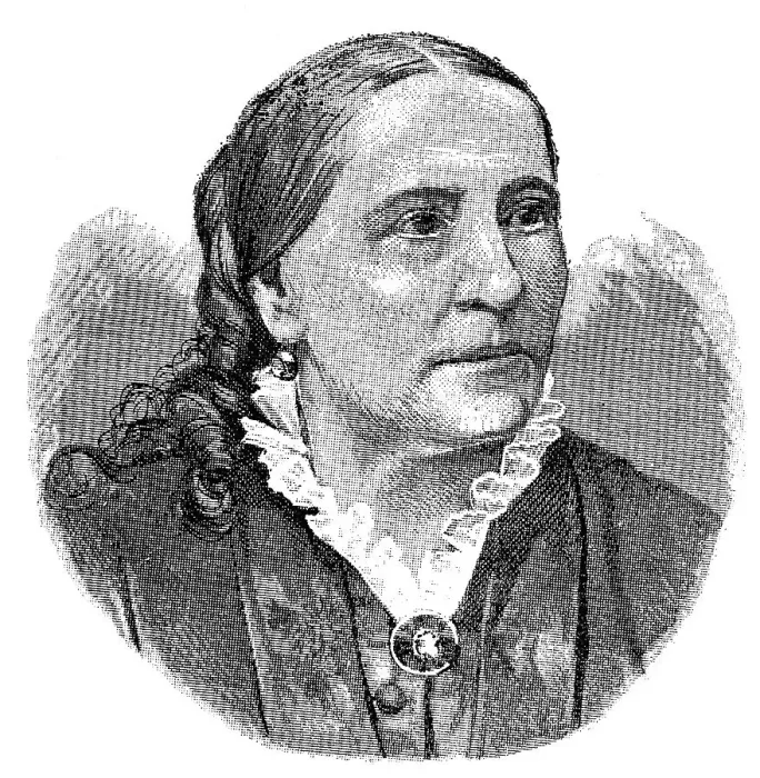 Framed Print : Maria Anna Loehn Siegel, 1830-1902 Framed Print : Maria Anna Loehn Siegel, 1830-1902