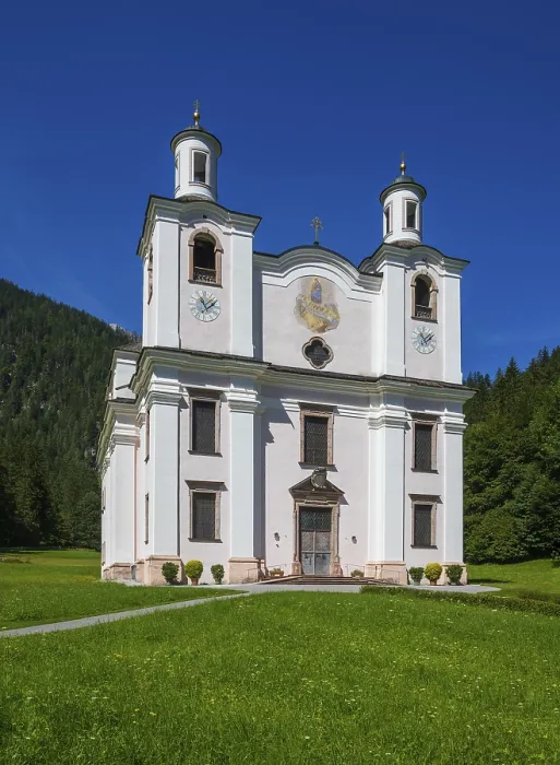 Framed Print : Maria Kirchental pilgrimage church Framed Print : Maria Kirchental pilgrimage church