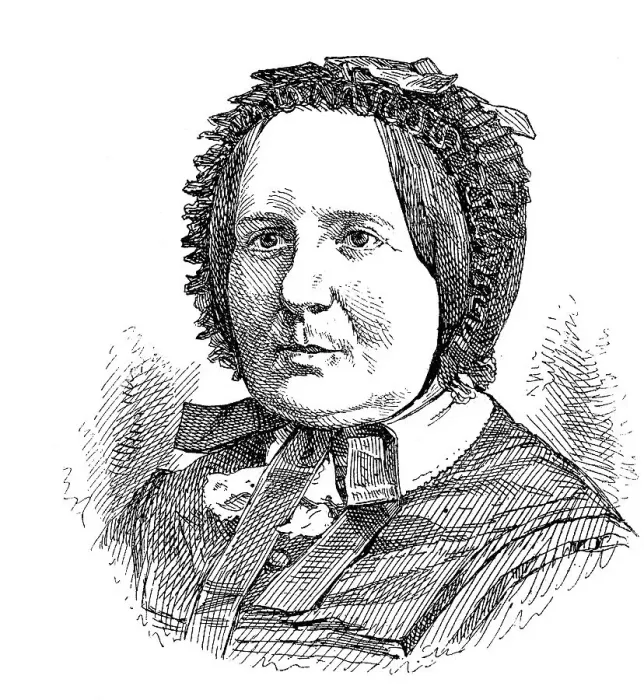 Framed Print : Maria Lenzen, 1814-1882, a German writer