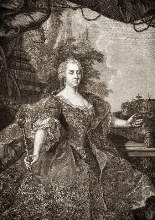 Framed Print : Maria Theresa of Austria, 1717 - 1780 Framed Print : Maria Theresa of Austria, 1717 - 1780