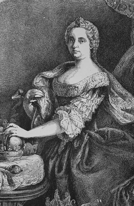 Framed Print : Maria Theresa of Austria, 1717 - 1780 Framed Print : Maria Theresa of Austria, 1717 - 1780
